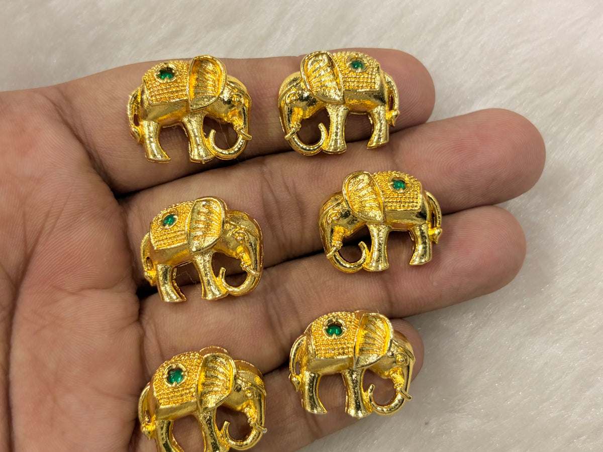 Meenakari Kundan (AGMK146)(25 mm)(12 Pcs)