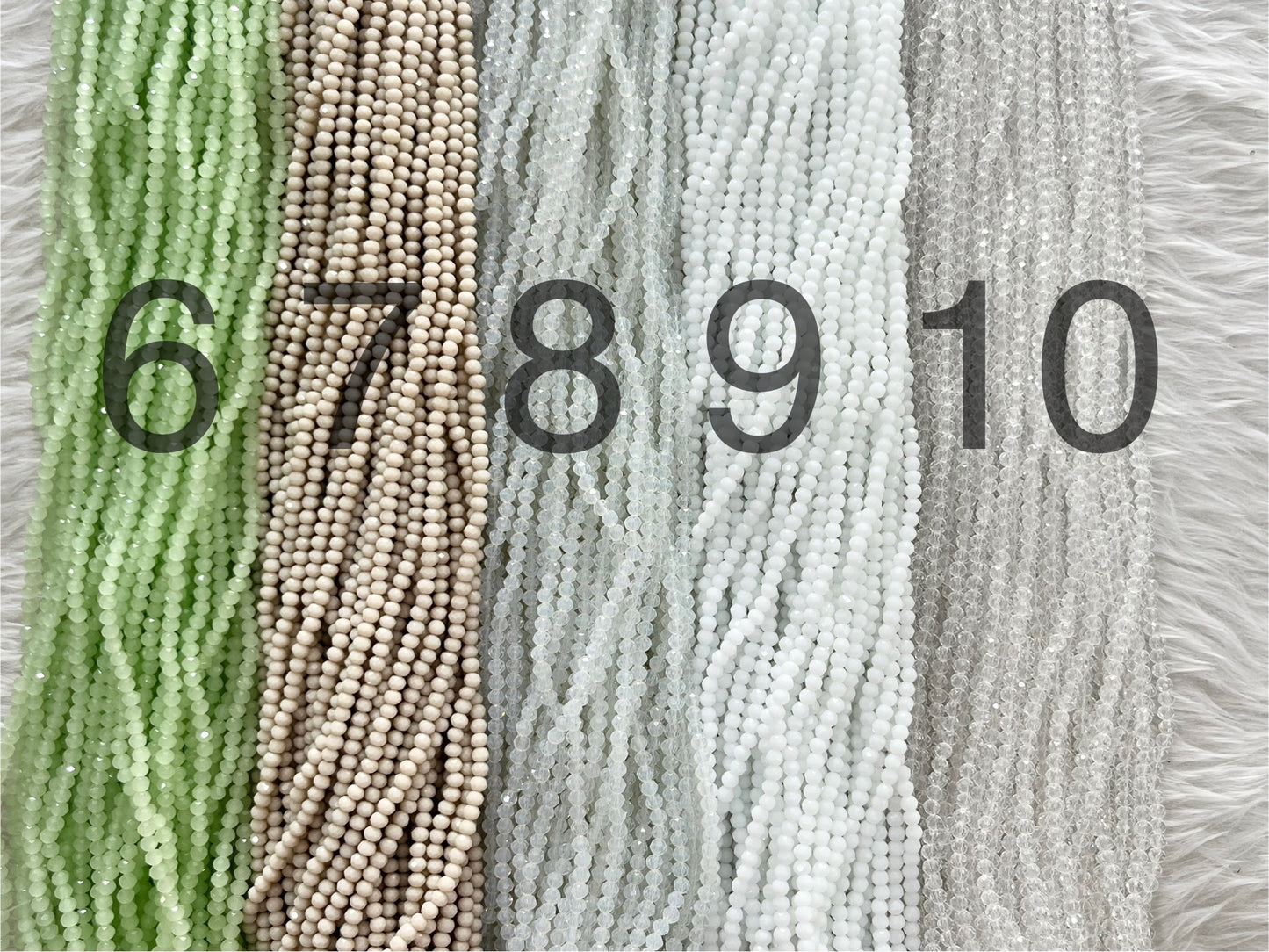 Crystal Beads (4 mm) (Opaque)