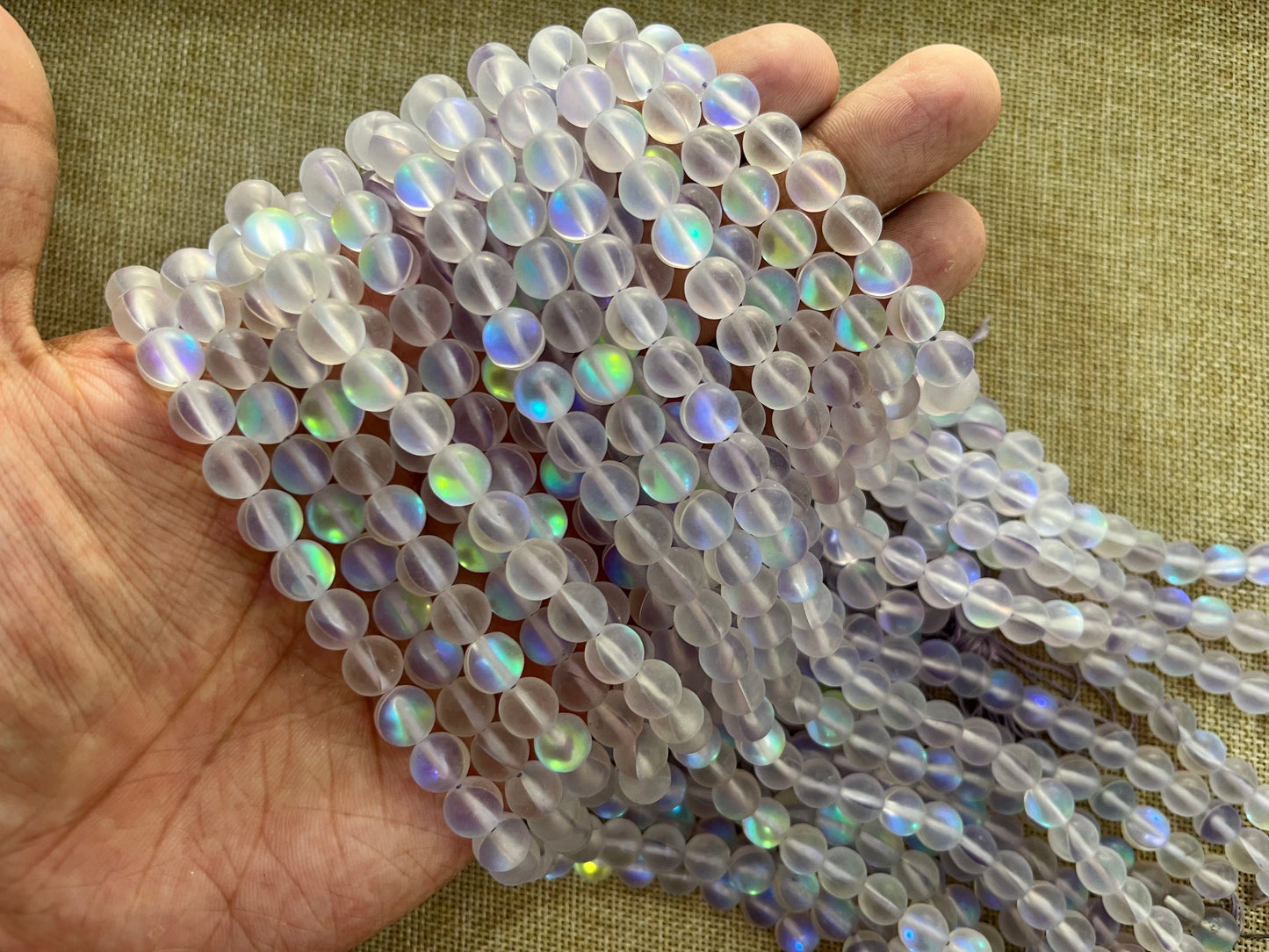 Aura Quartz (Round) (8 mm)