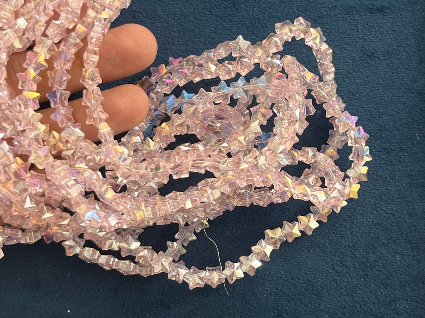 Fancy Crystals (AGFC38) (8 mm) (80 Pcs)