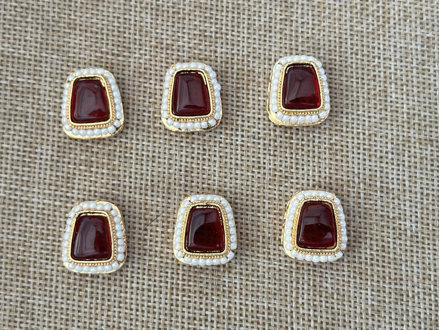 Monalisa Kundan (Trapezium) (19 mm) (AGMK84)