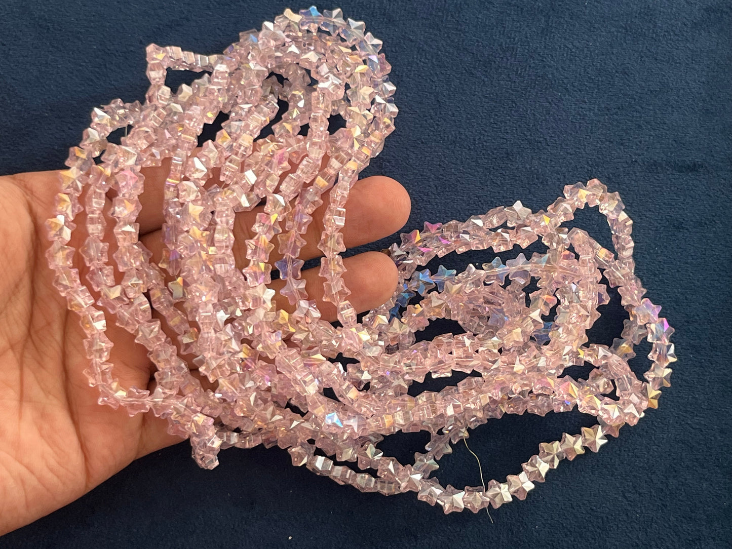 Fancy Crystals (AGFC38) (8 mm) (80 Pcs)