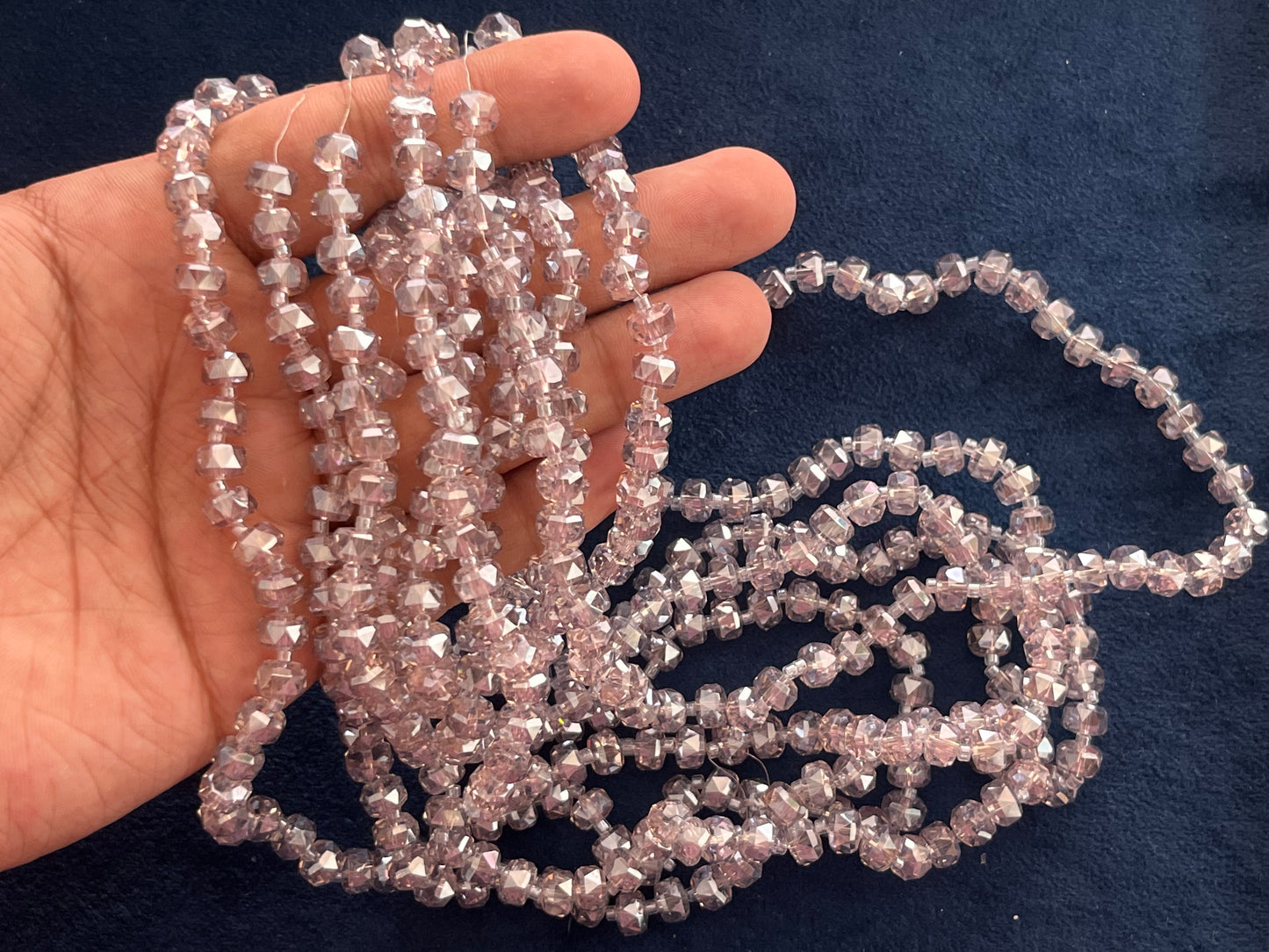 Fancy Crystals (AGFC42) (8 mm) (80 Pcs)