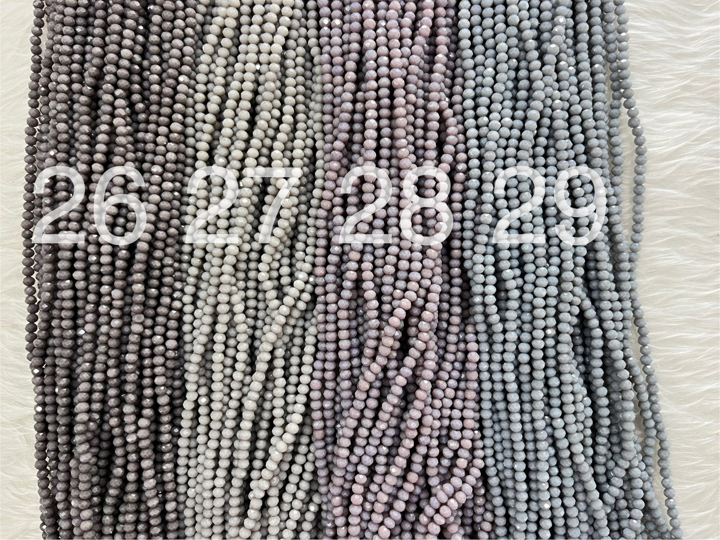 Crystal Beads (4 mm) (Opaque)