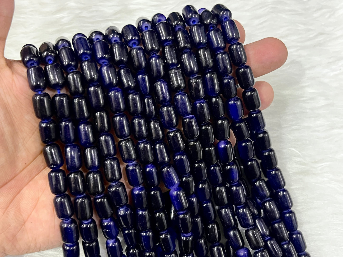 Round Cylindrical Beads (8x11 mm)