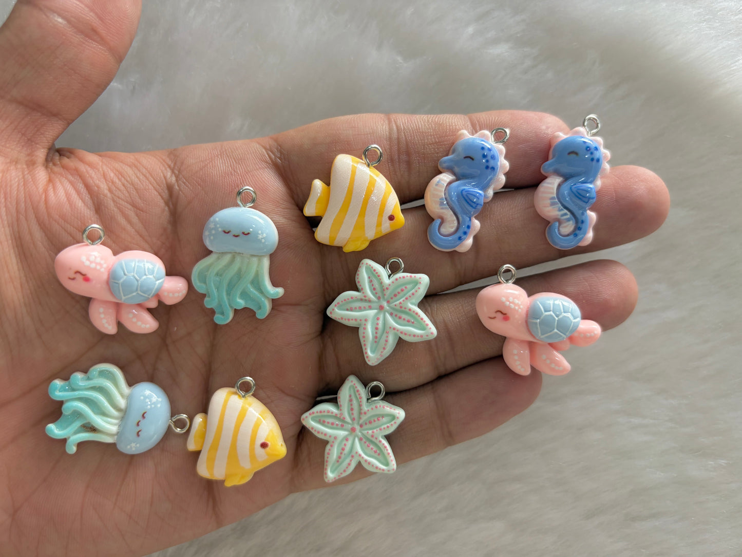 Keychain Charms (Pack of 10)(KC11)