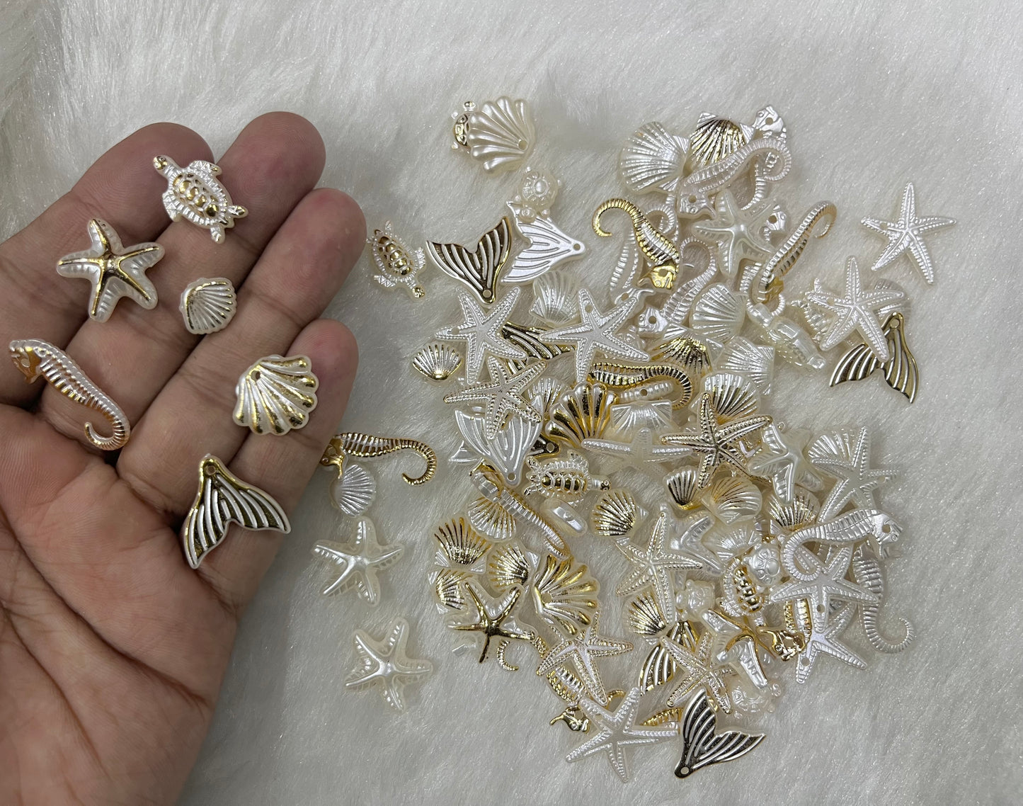 Beachy Pearl Bead Soup (50 grams) (10 mm)