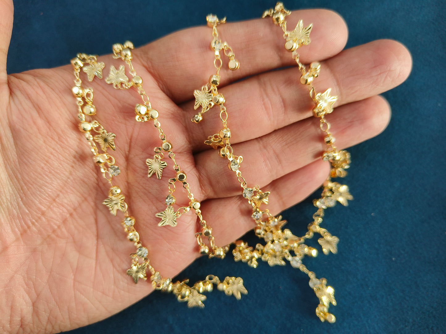 Fancy Metal Chains | 1 mtr | AGAT28