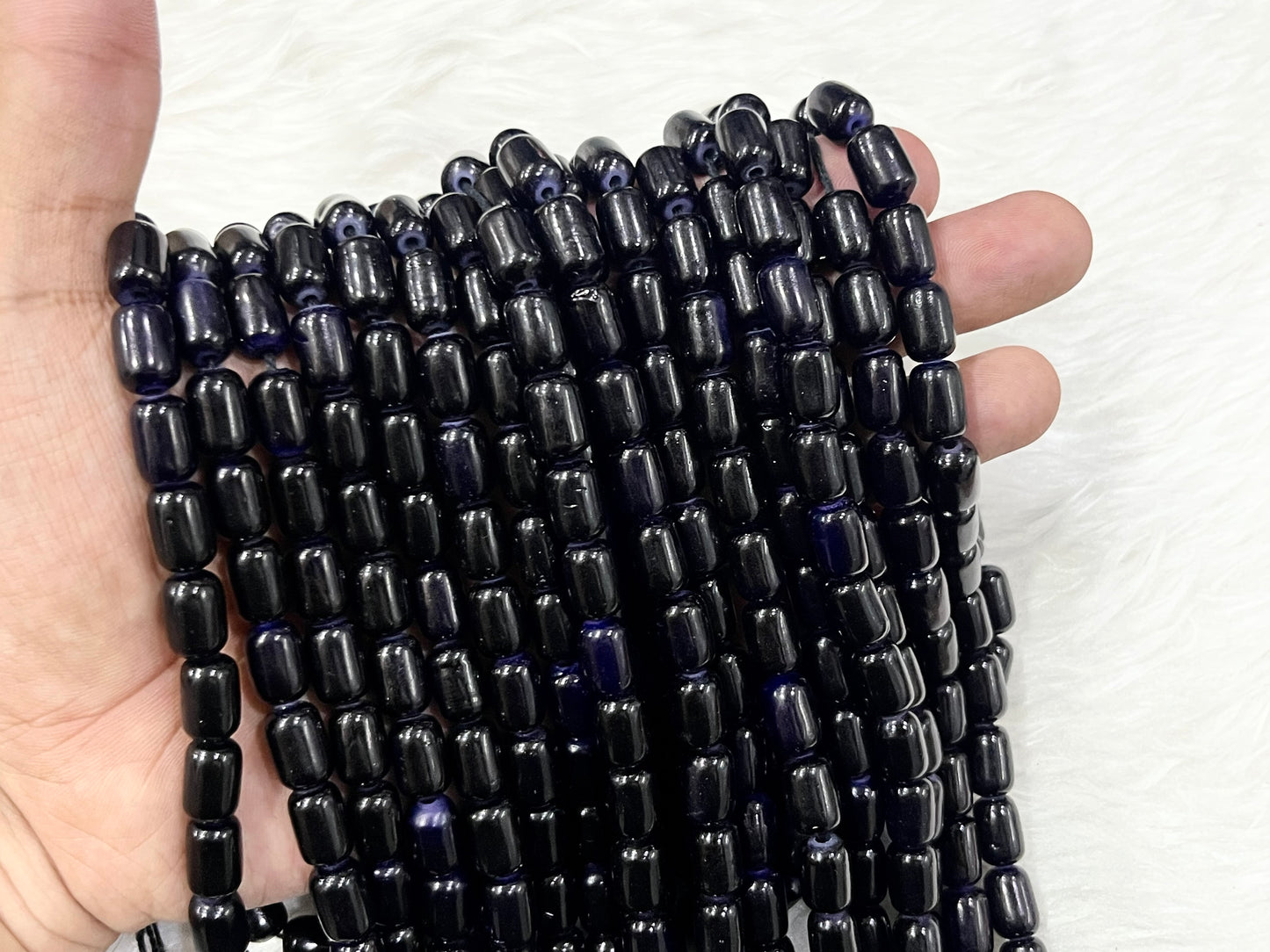 Round Cylindrical Beads (8x11 mm)