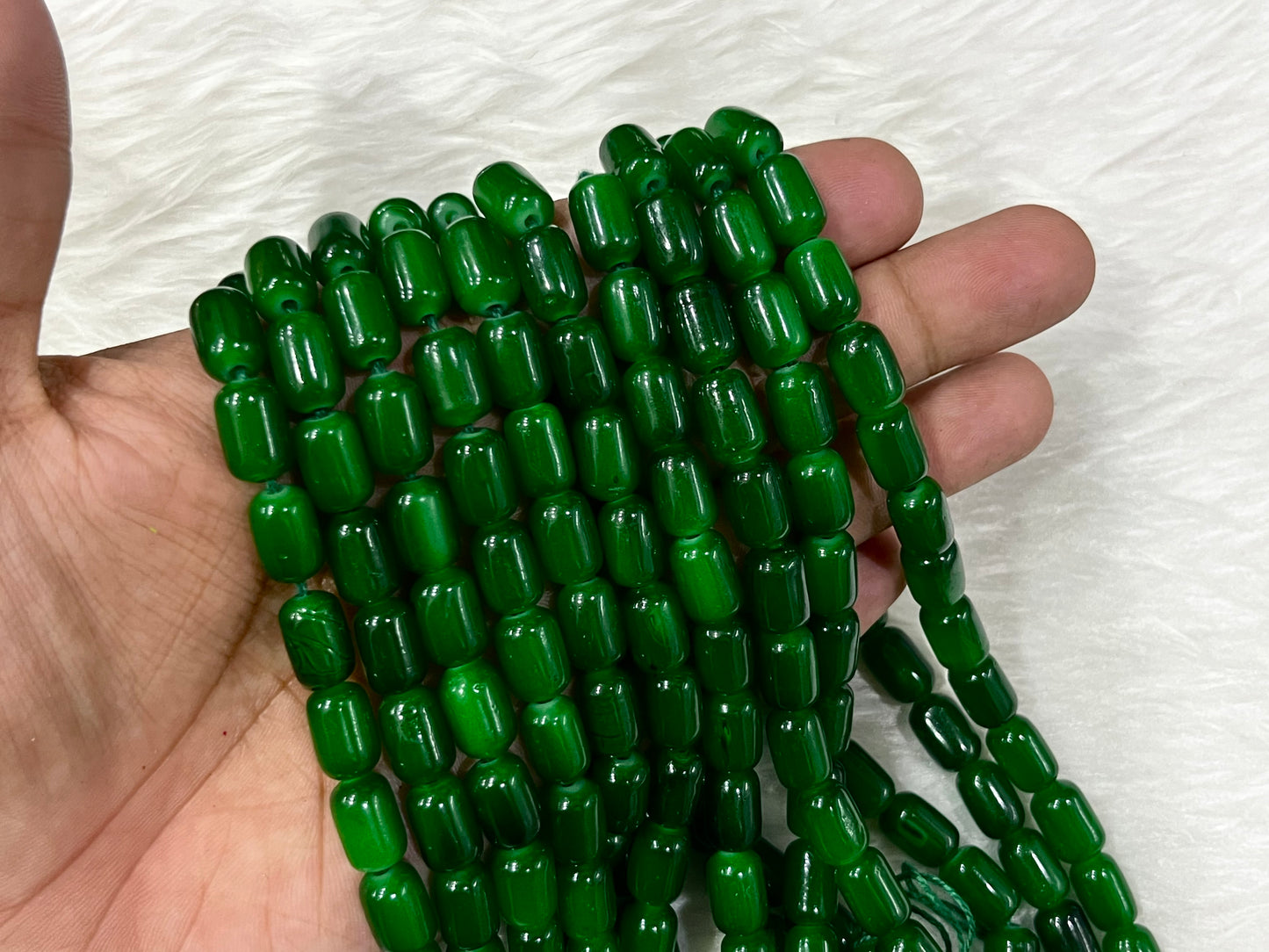 Round Cylindrical Beads (8x11 mm)
