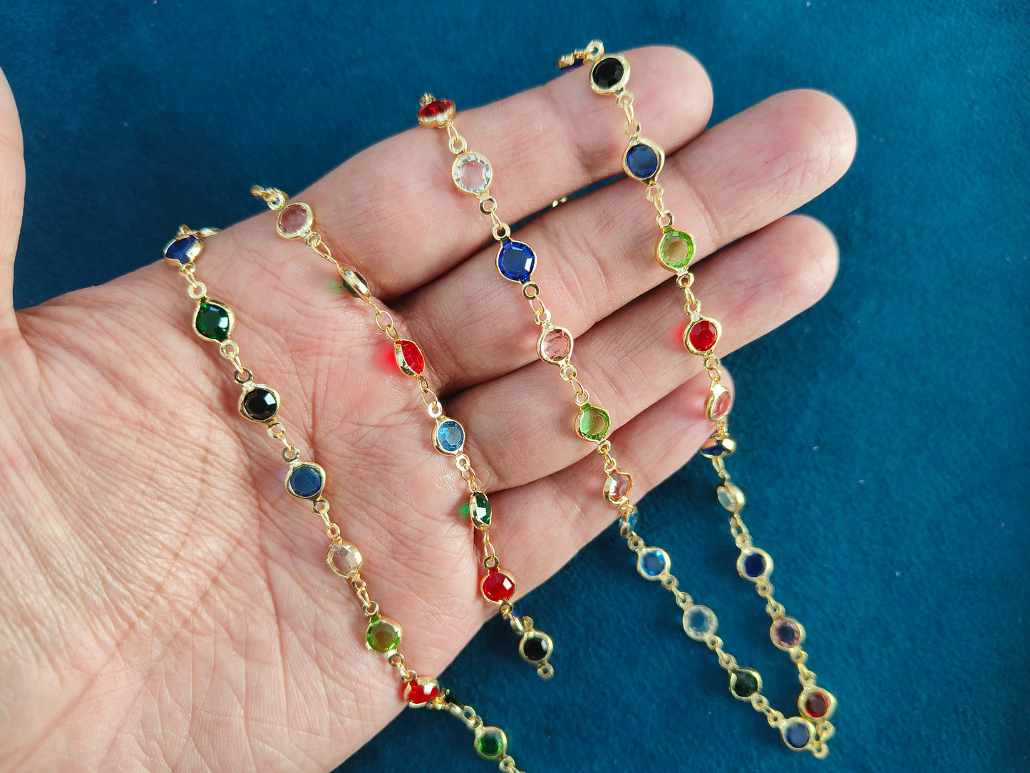 Fancy Metal Chains | 1 mtr | AGAT29