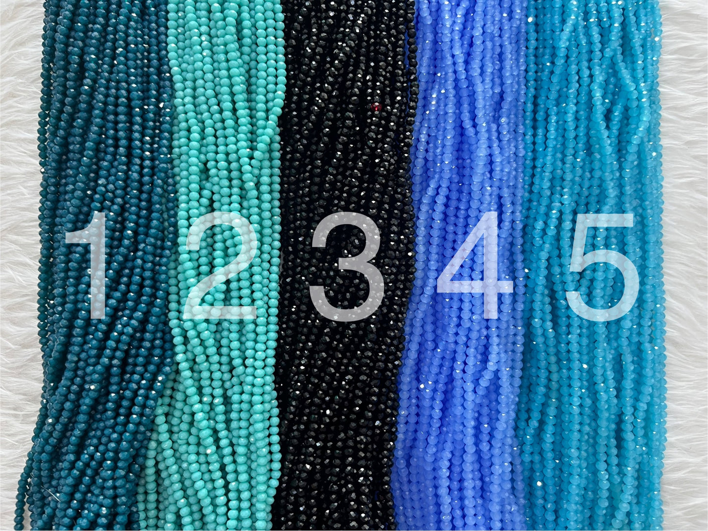 Crystal Beads (4 mm) (Opaque)