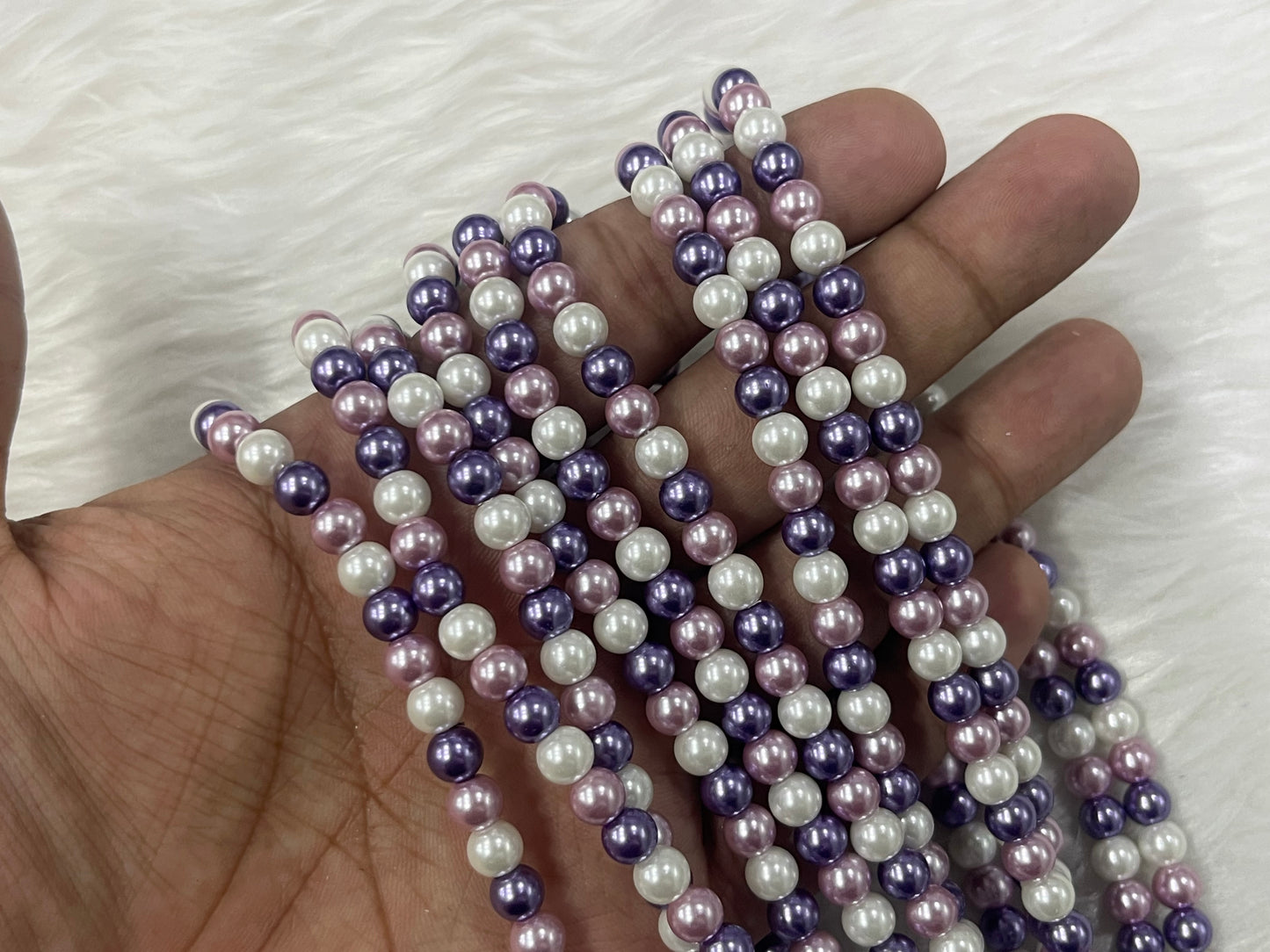 AAA Shell Pearls (6 mm) (Multicolour)