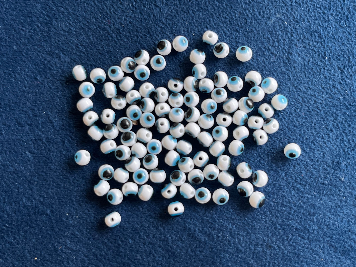 Acrylic Evil Eyes | 100 Pcs