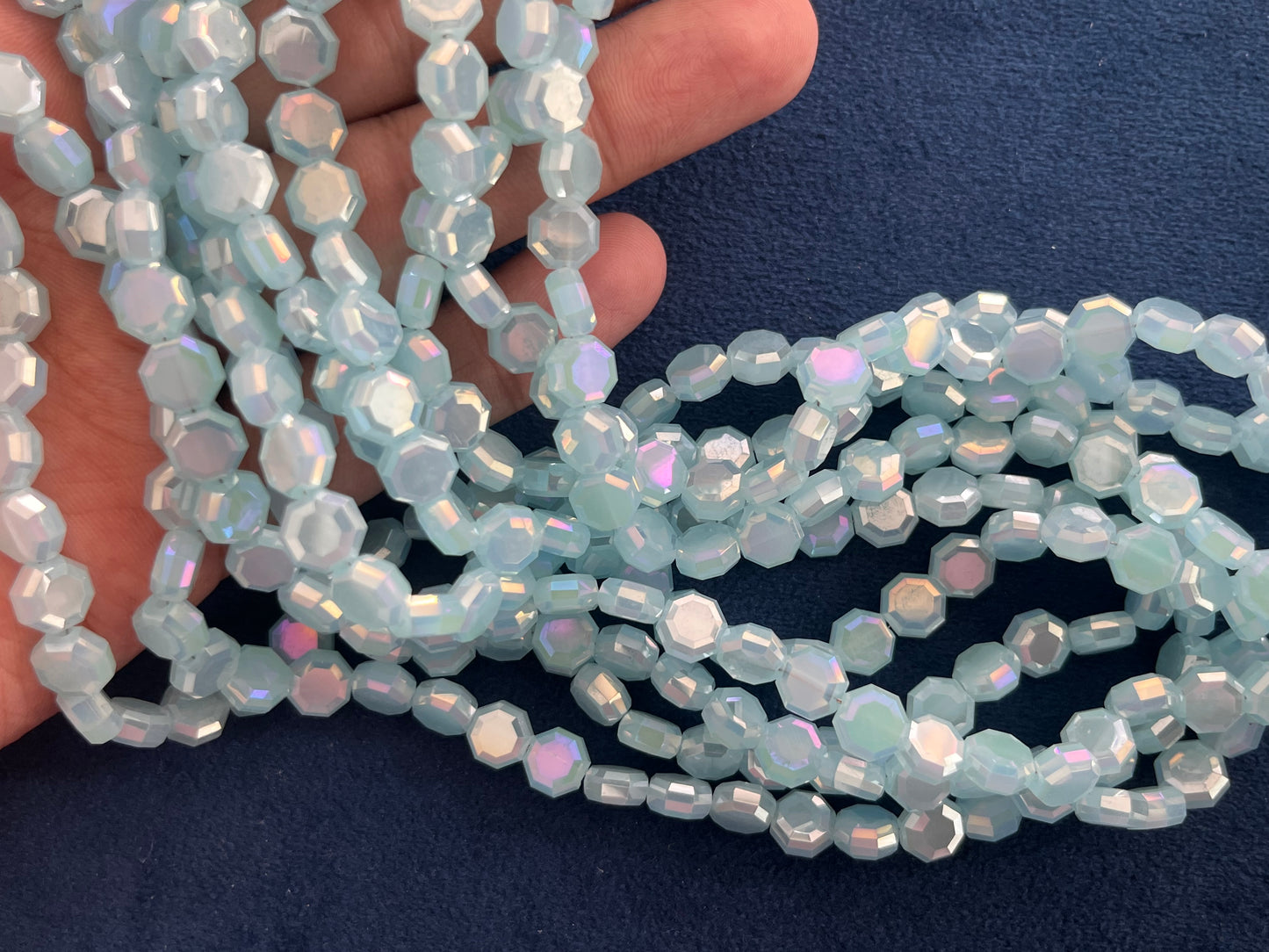 Fancy Crystals (AGFC27) (8 mm) (72 Pcs)