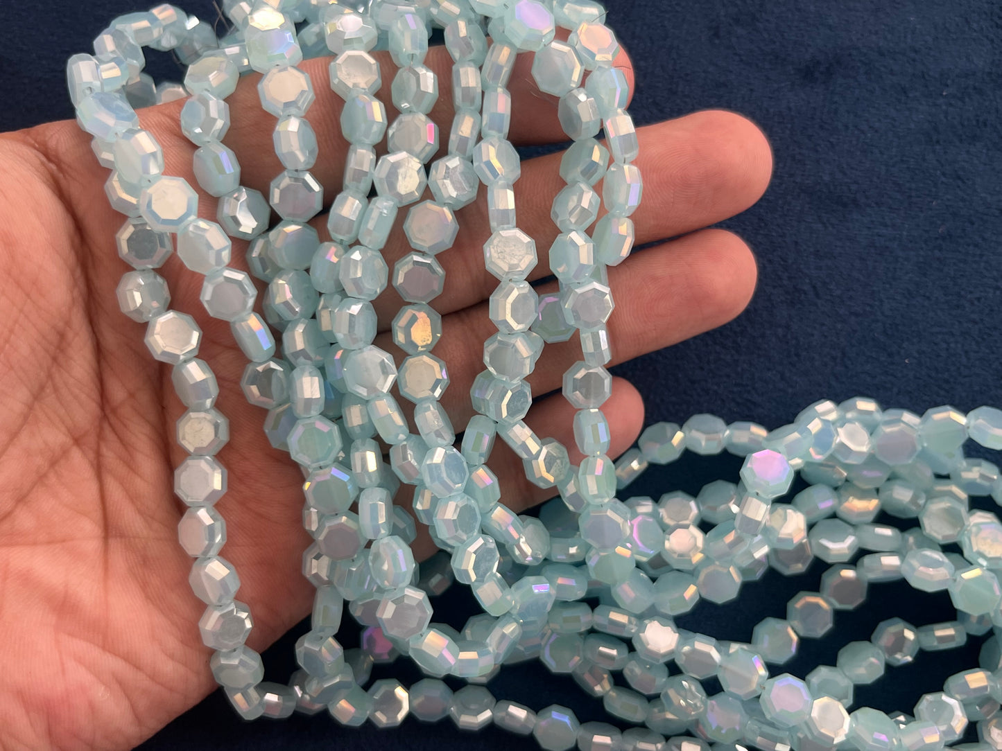 Fancy Crystals (AGFC27) (8 mm) (72 Pcs)