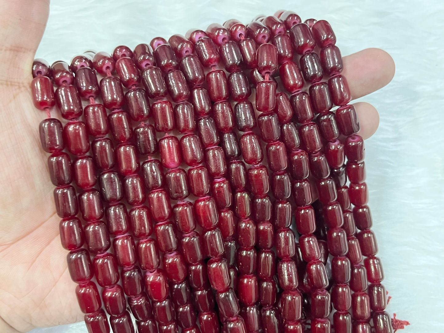 Round Cylindrical Beads (8x11 mm)