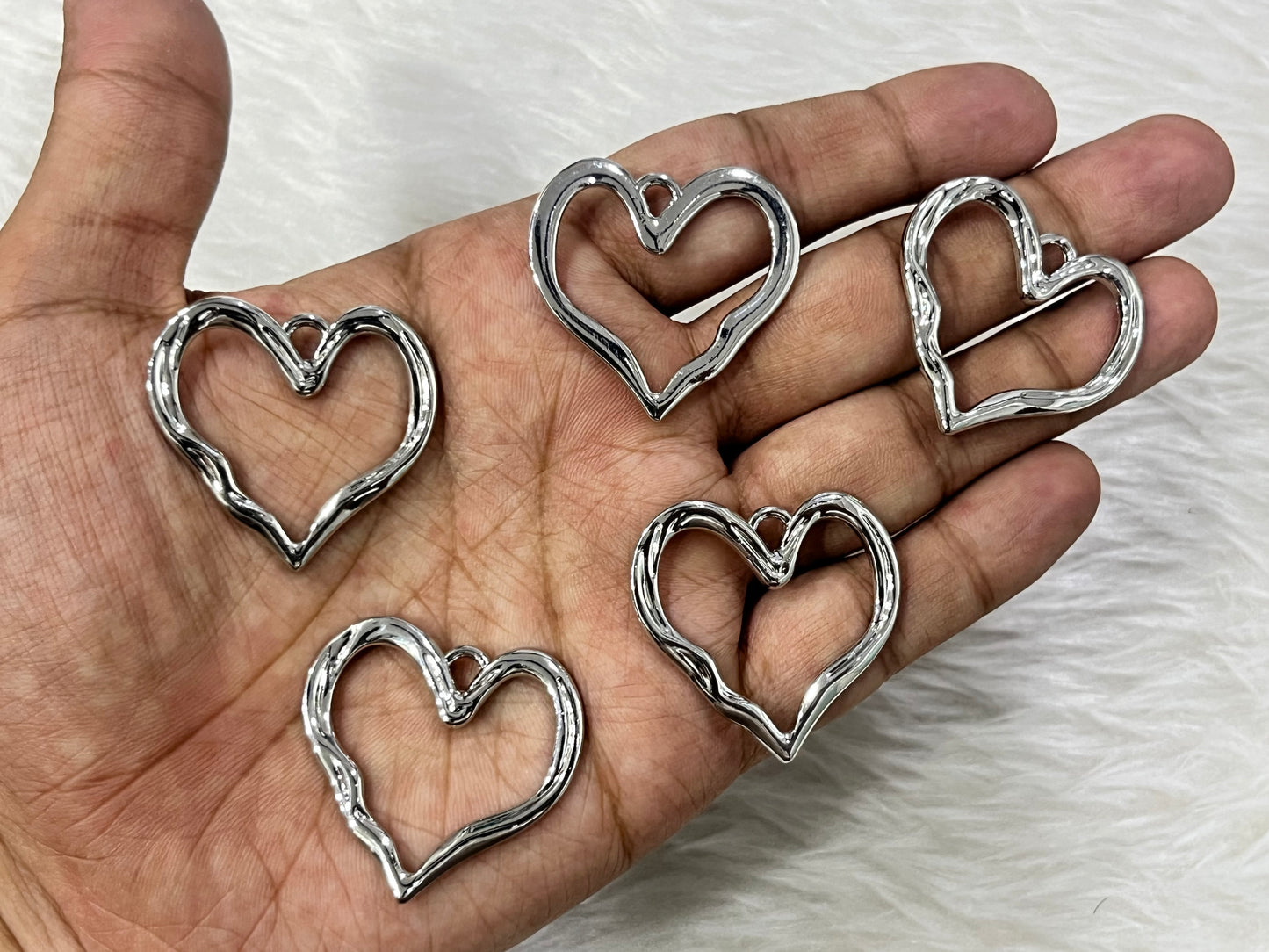 Stainless Steel Charms (AGWS140) (35 mm) (Single Piece)