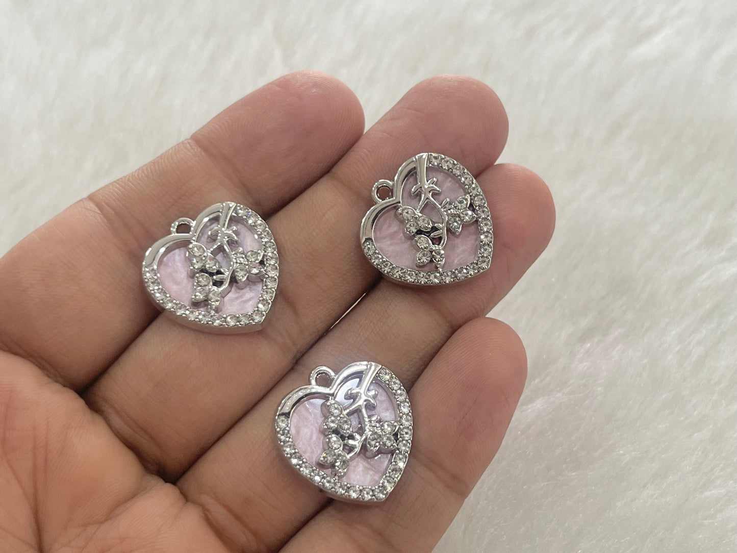Luxury Charms (AGWS385) (5 Pcs)(30 mm)
