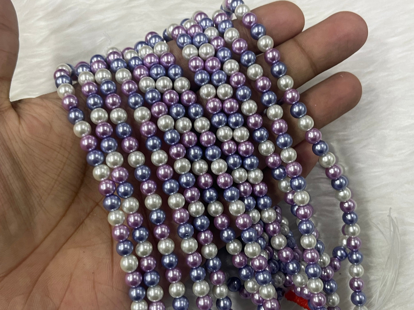 AAA Shell Pearls (6 mm) (Multicolour)
