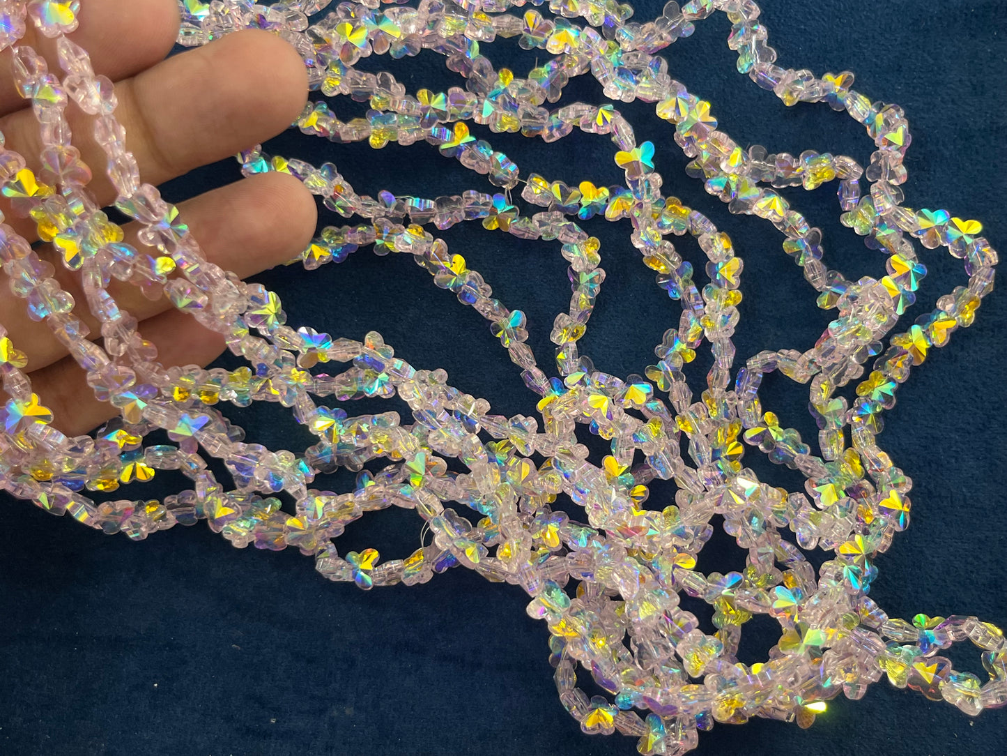 Fancy Crystals (AGFC48) (8 mm) (100 Pcs)