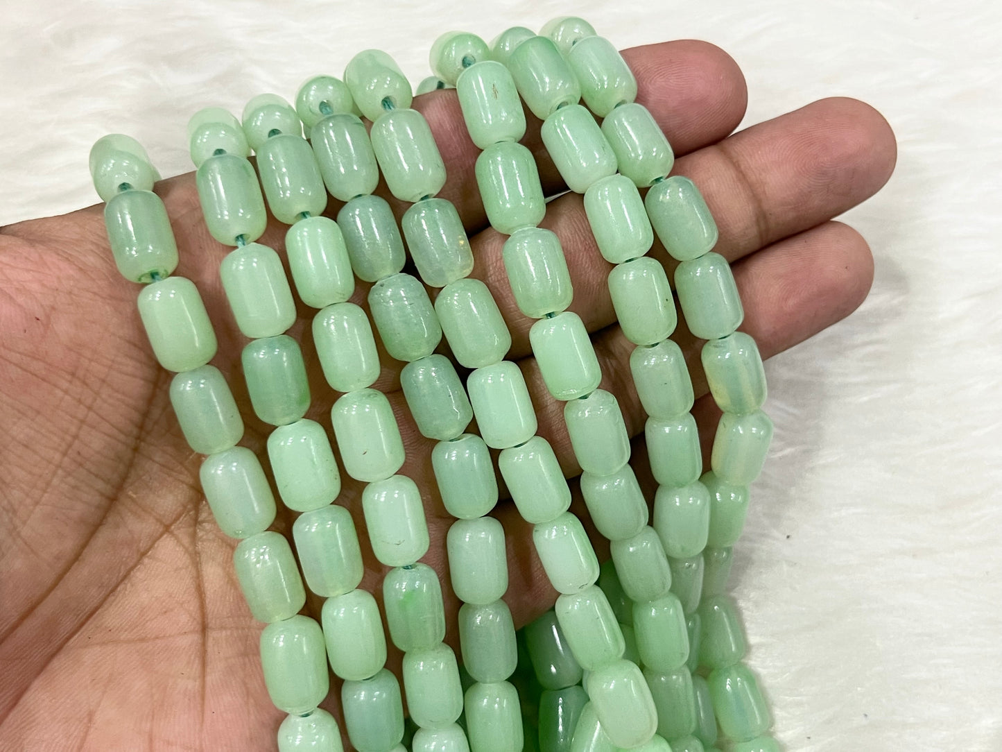 Round Cylindrical Beads (8x11 mm)