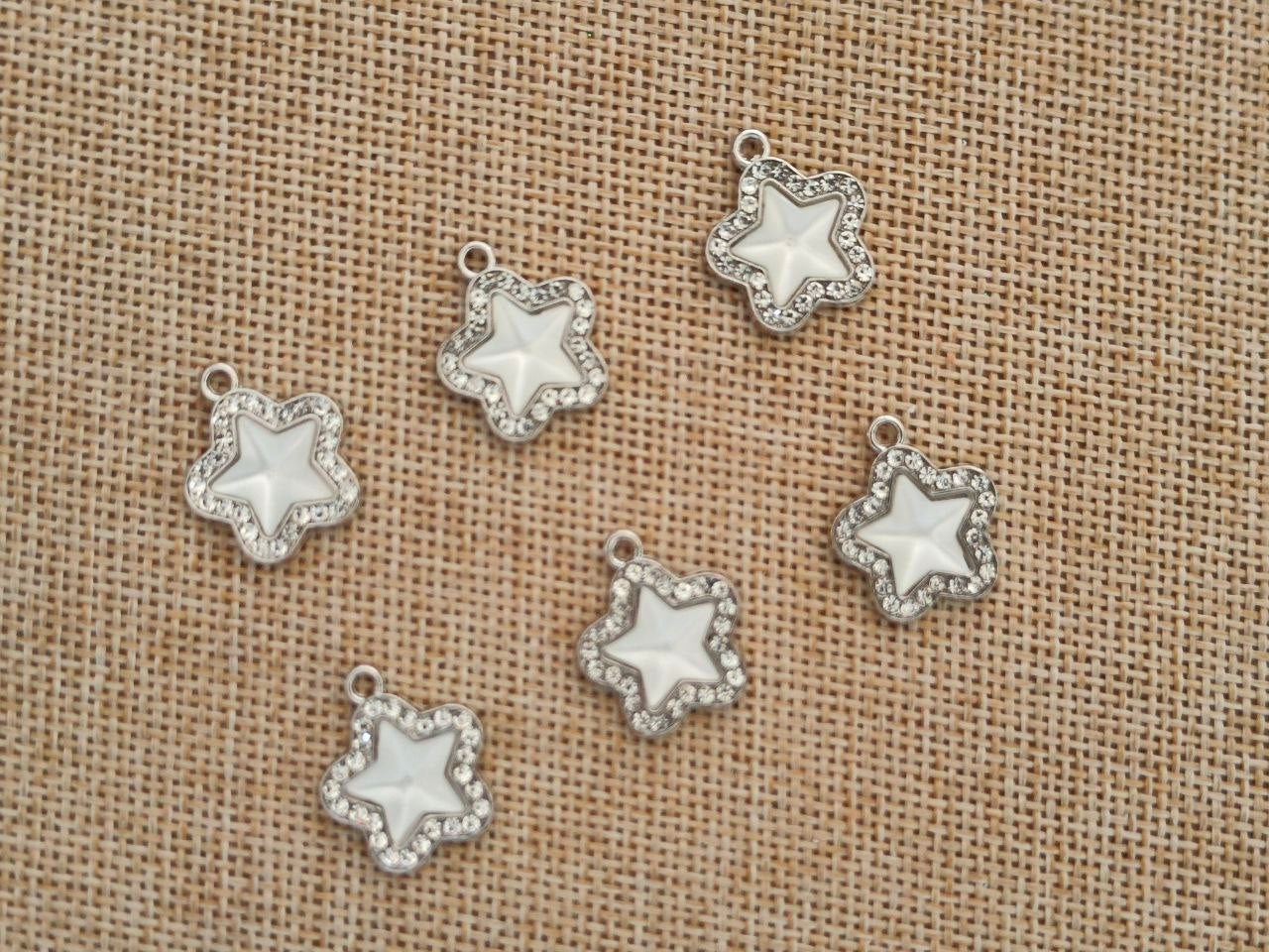 Luxury Charms (AGWS158) (15 mm) (5 Pcs)