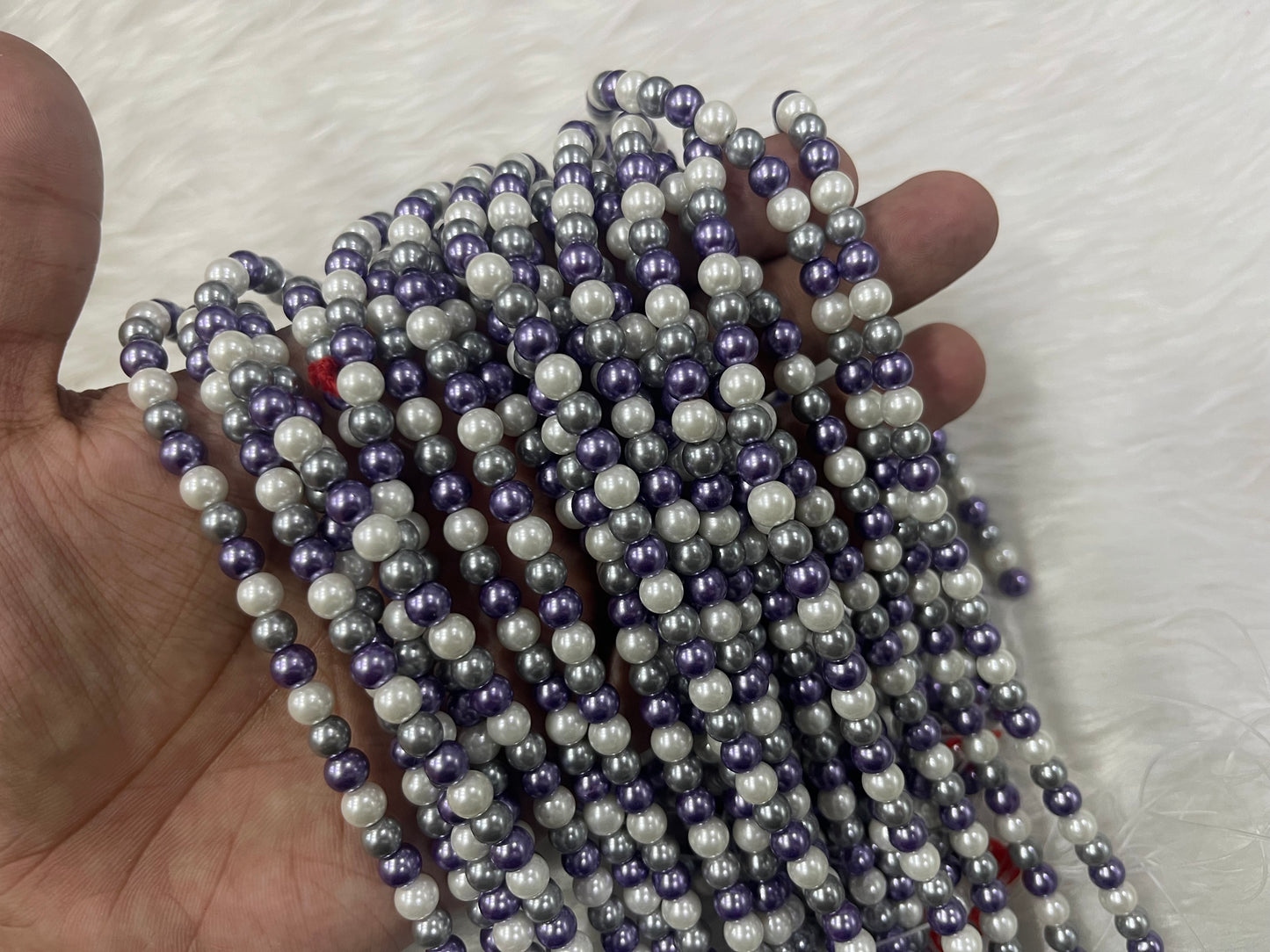 AAA Shell Pearls (6 mm) (Multicolour)
