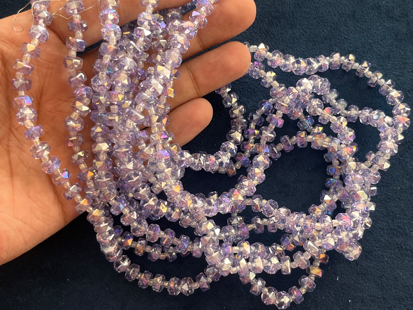 Fancy Crystals (AGFC43) (8 mm) (80 Pcs)