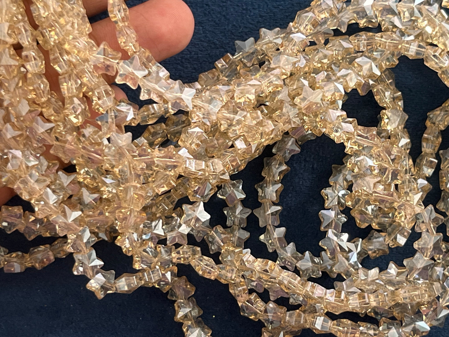 Fancy Crystals (AGFC39) (8 mm) (80 Pcs)