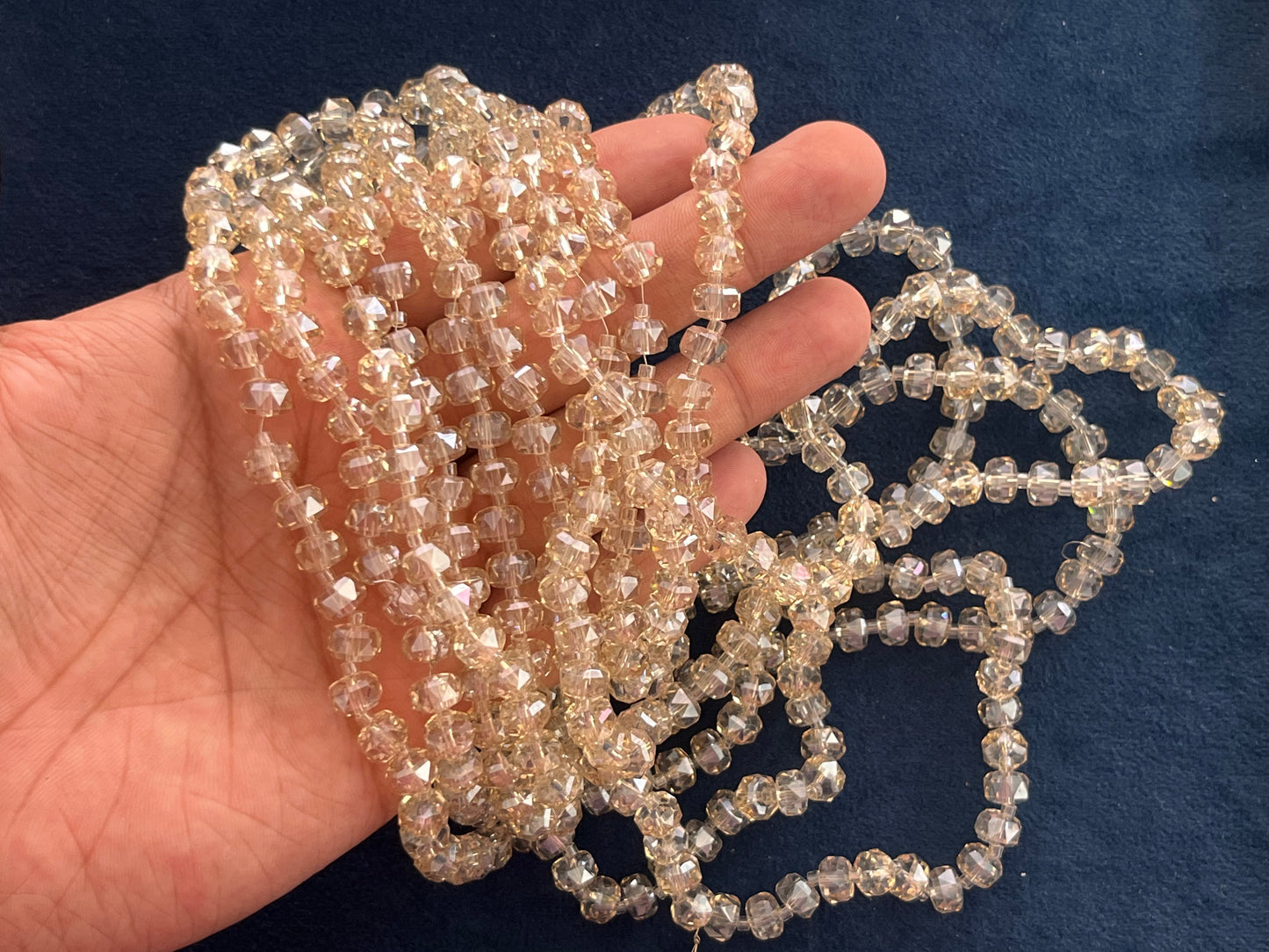 Fancy Crystals (AGFC41) (8 mm) (80 Pcs)