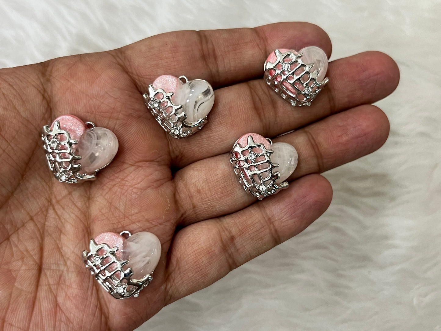 Luxury Charms (AGWS155) (28 mm) (5 Pcs)