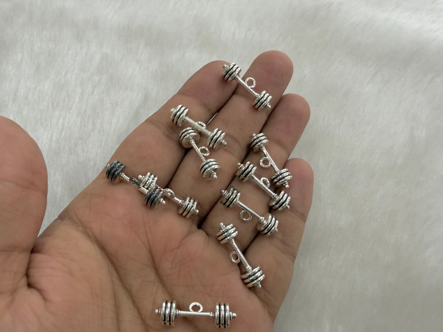 Dumbell Charms (10 Pcs packet)(DC05)