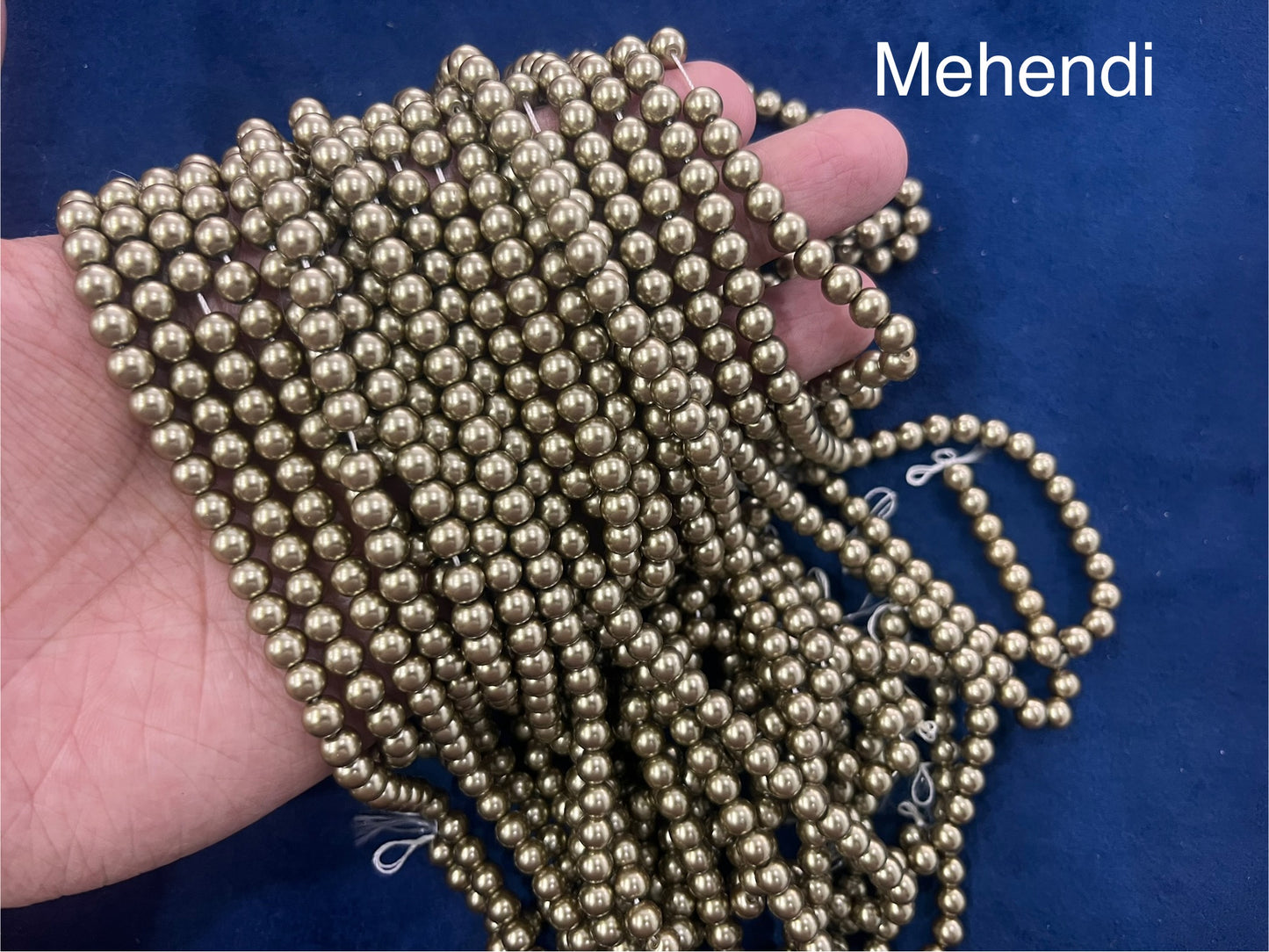 AAA Shell Pearls (6 mm) (Single Colour)