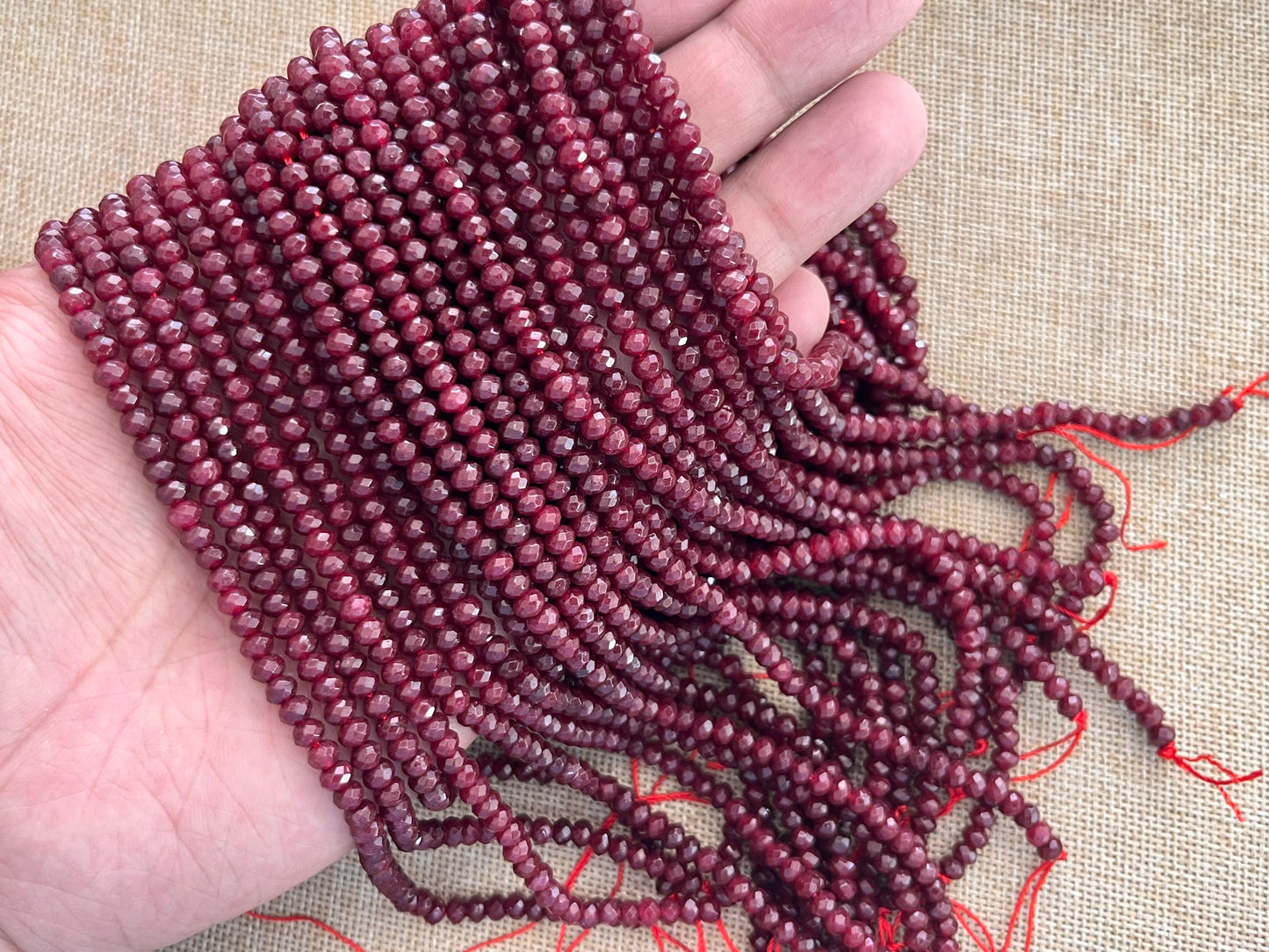 Semi-Precious Crystal Beads (4 mm)