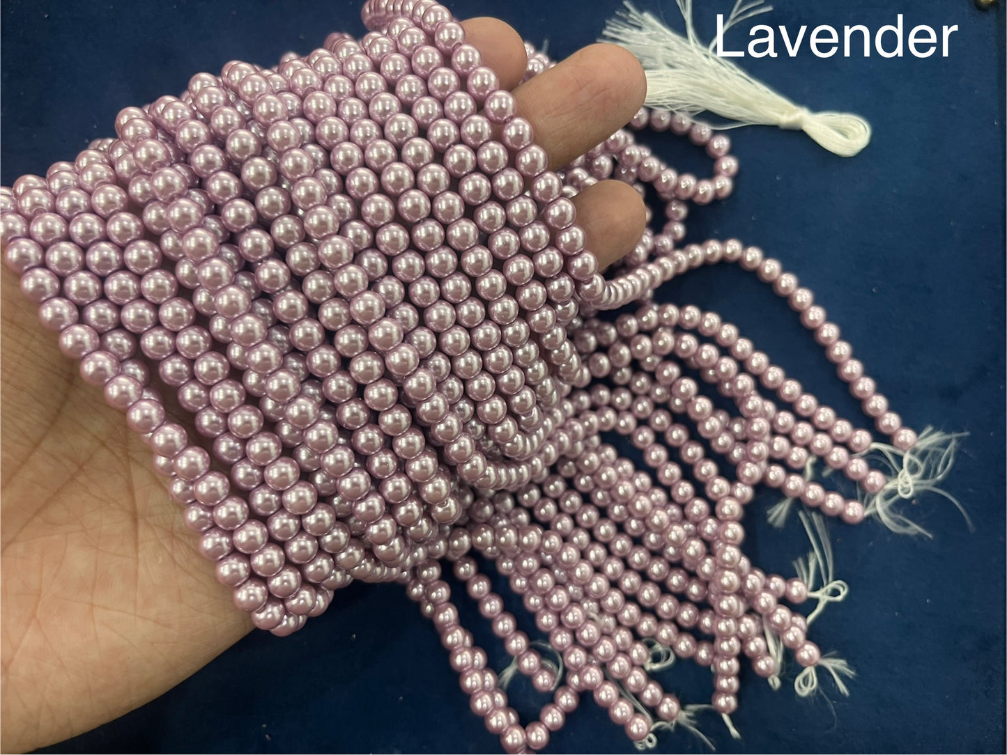 AAA Shell Pearls (6 mm) (Single Colour)