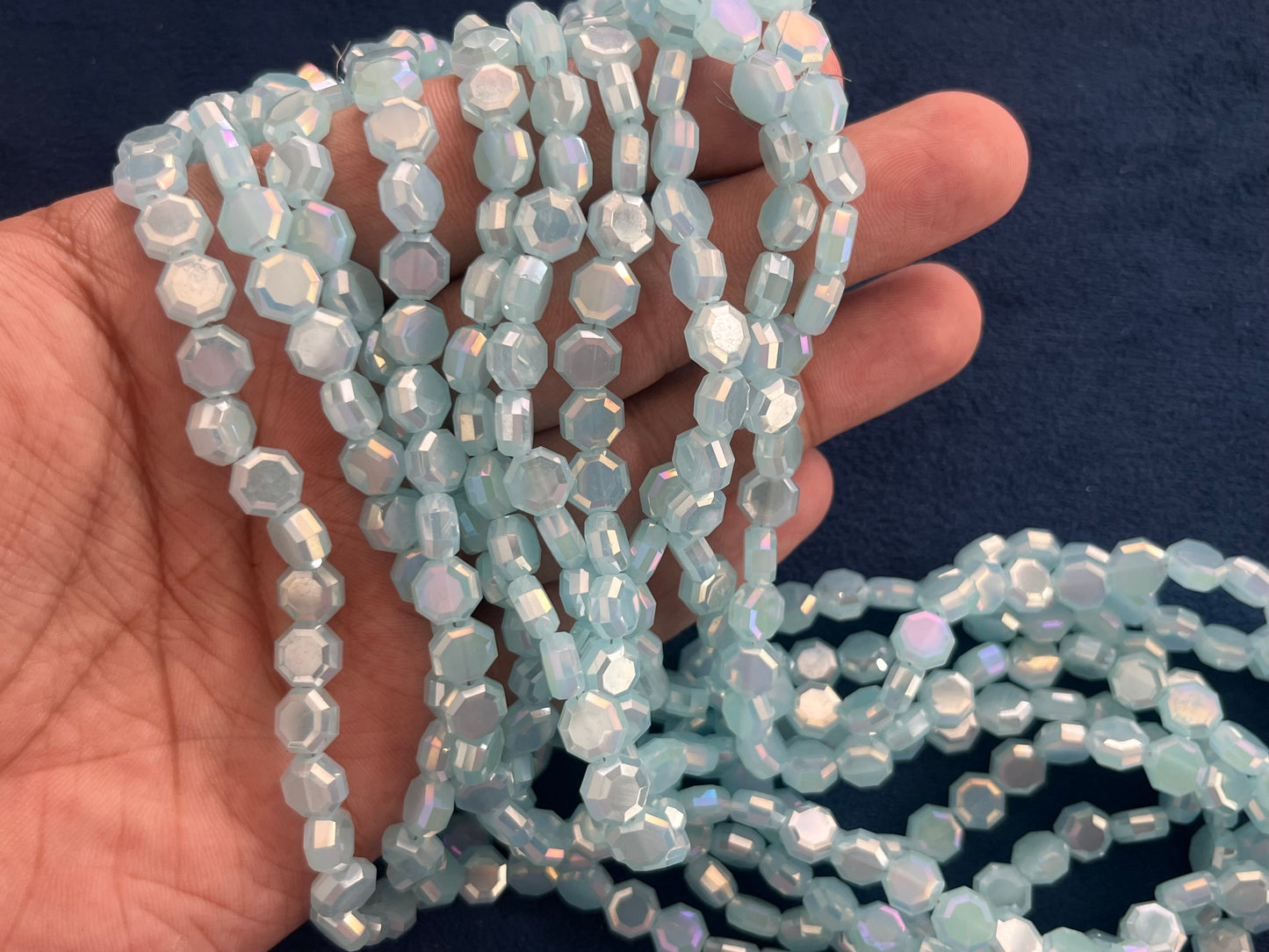 Fancy Crystals (AGFC27) (8 mm) (72 Pcs)