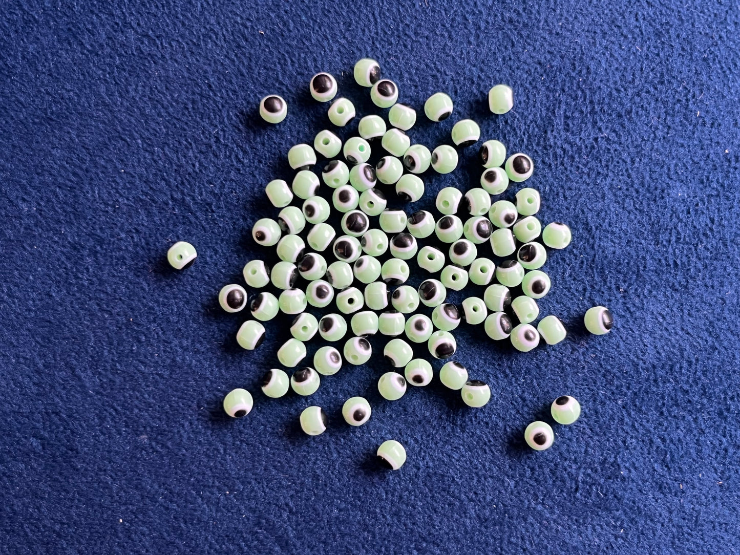 Acrylic Evil Eyes | 100 Pcs
