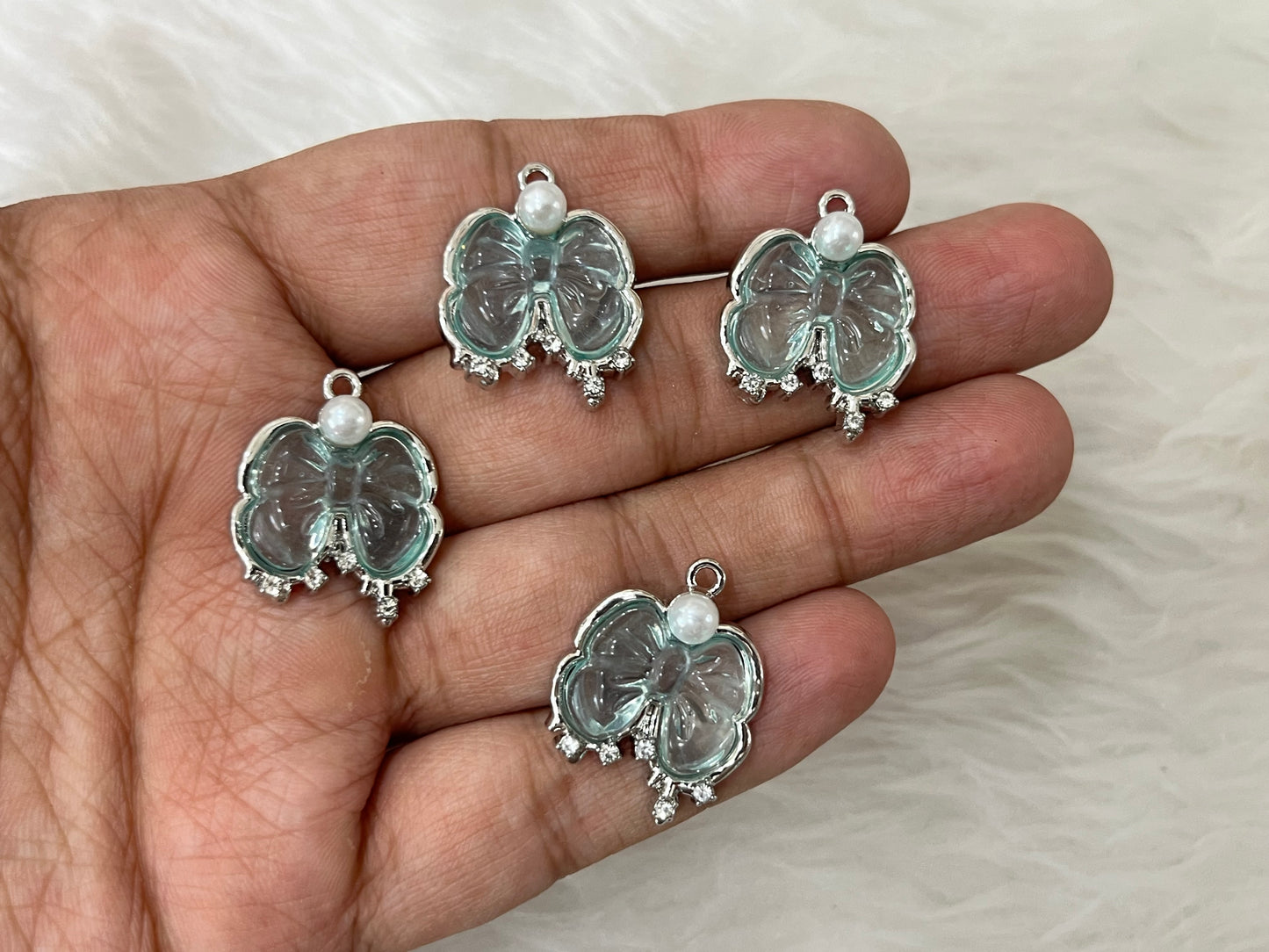 Luxury Charms (AGWS153) (28 mm) (5 Pcs)