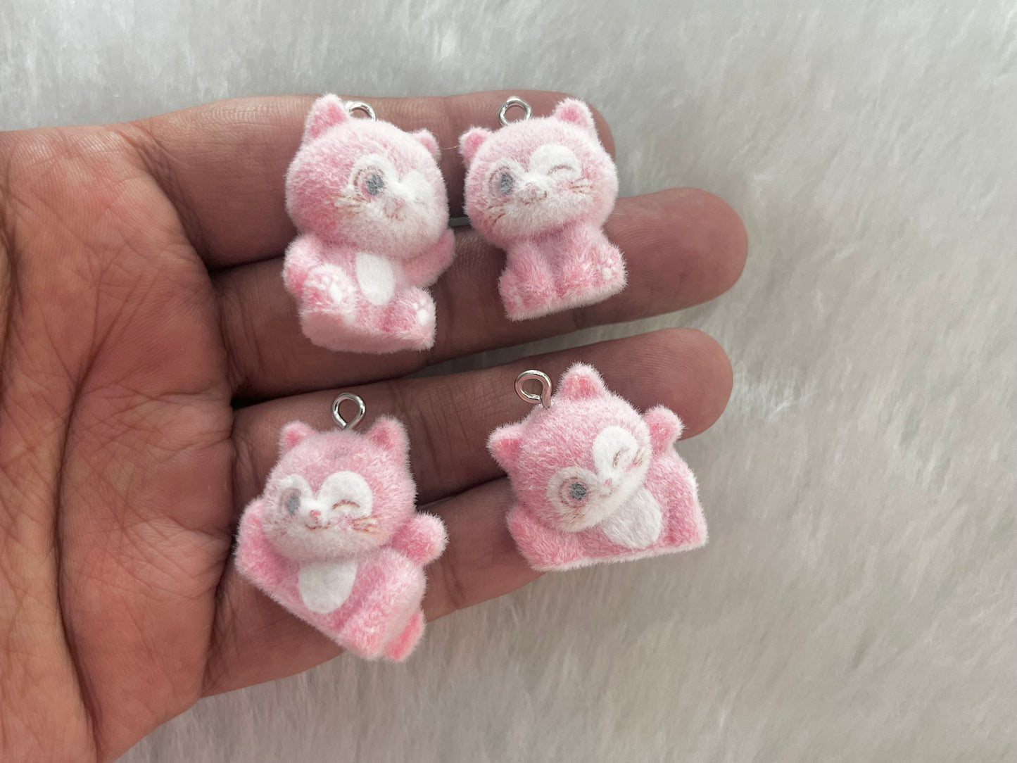 Fur Keychain Charms (AGFK02)(5 Pcs Assorted)