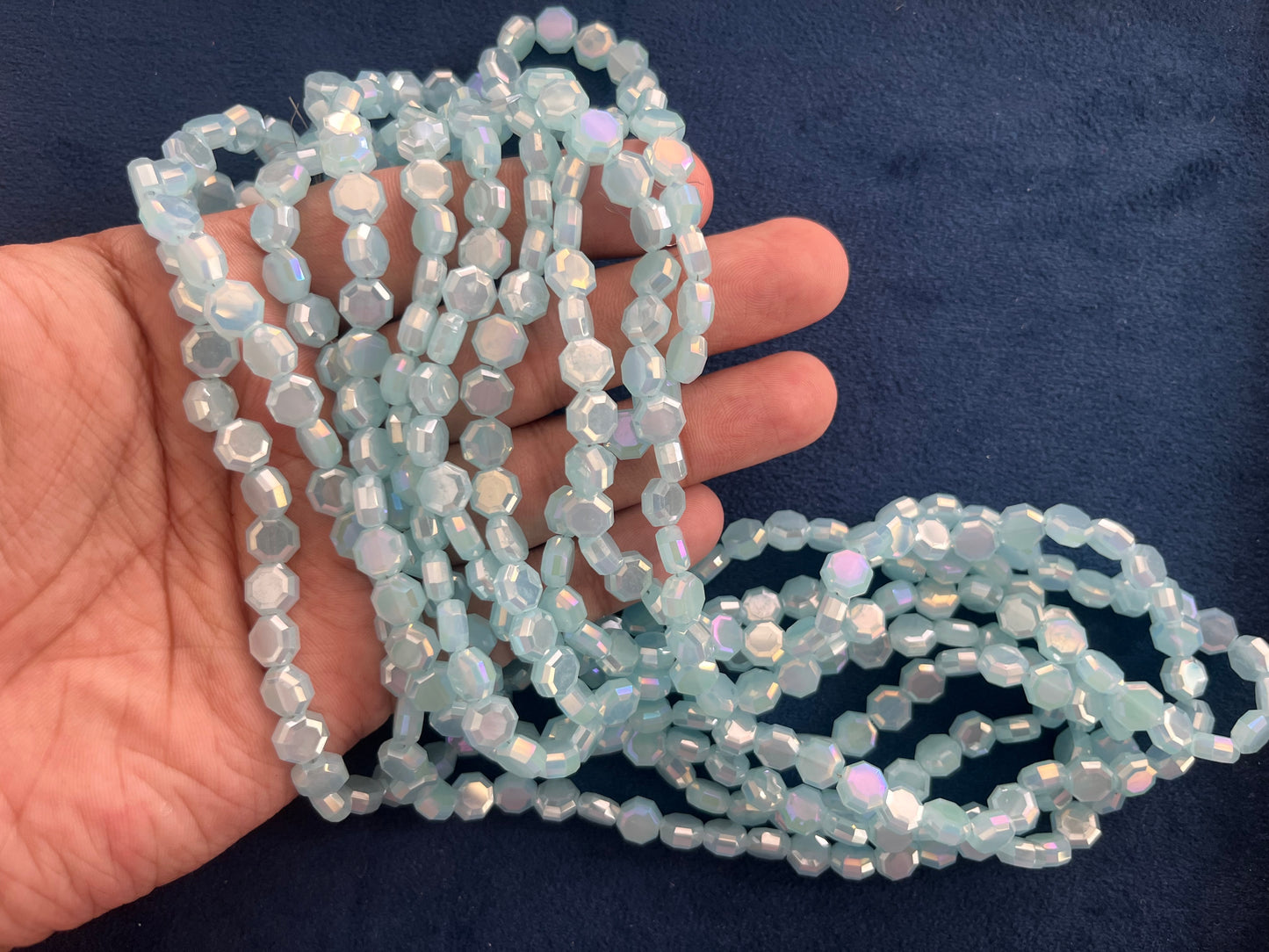 Fancy Crystals (AGFC27) (8 mm) (72 Pcs)