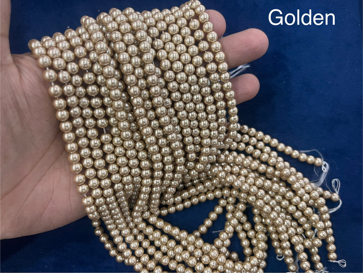 AAA Shell Pearls (6 mm) (Single Colour)