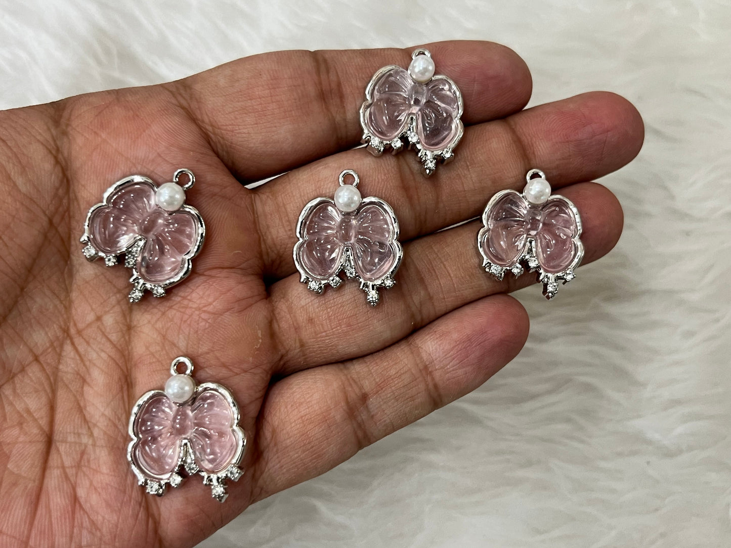 Luxury Charms (AGWS154) (28 mm) (5 Pcs)