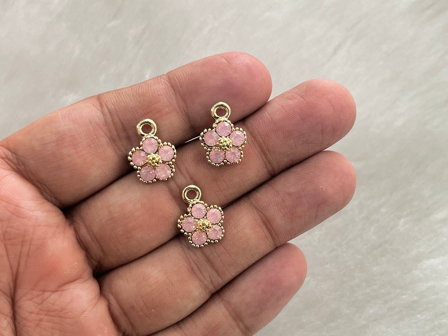 Luxury Charms (AGWS286) (5 Pcs) (17 mm)