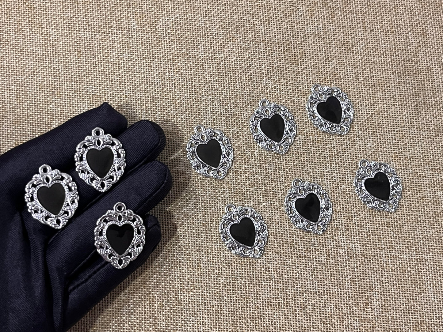 Luxury Charms (AGWS39) (30 mm) (5 Pcs)