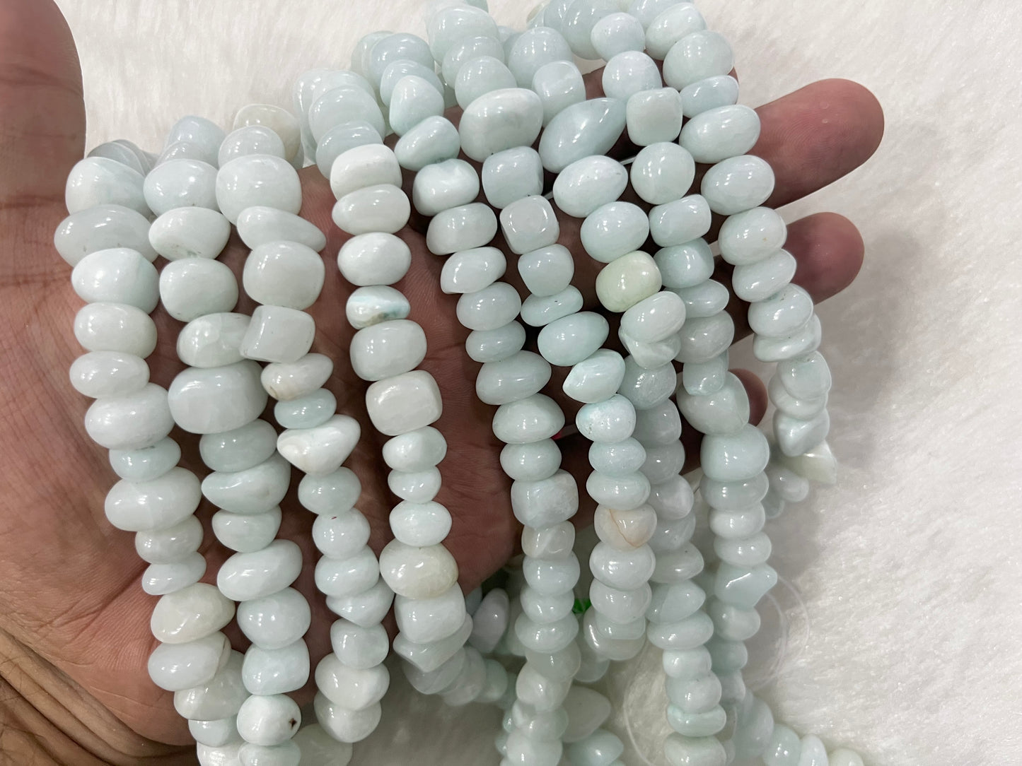Madagascar Agates (9x13 mm) (37 Beads approx)