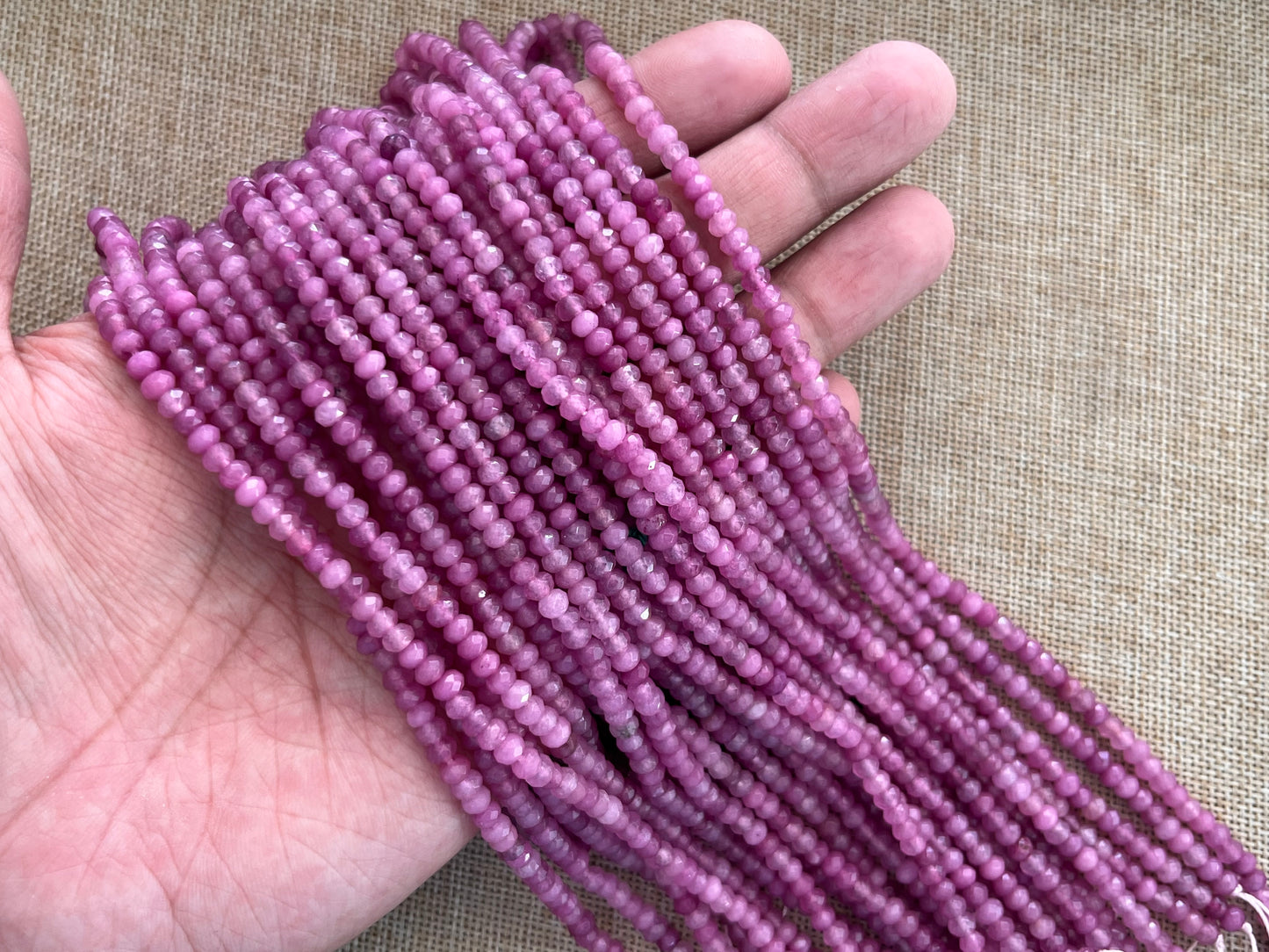 Semi-Precious Crystal Beads (4 mm)