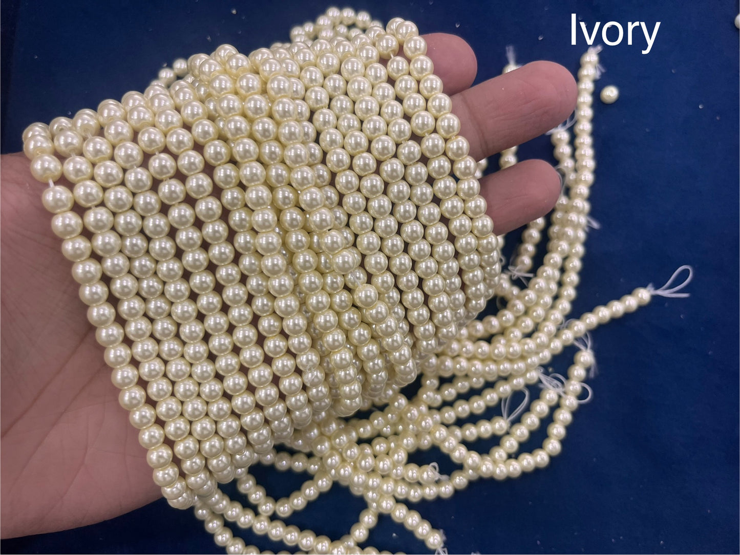 AAA Shell Pearls (6 mm) (Single Colour)