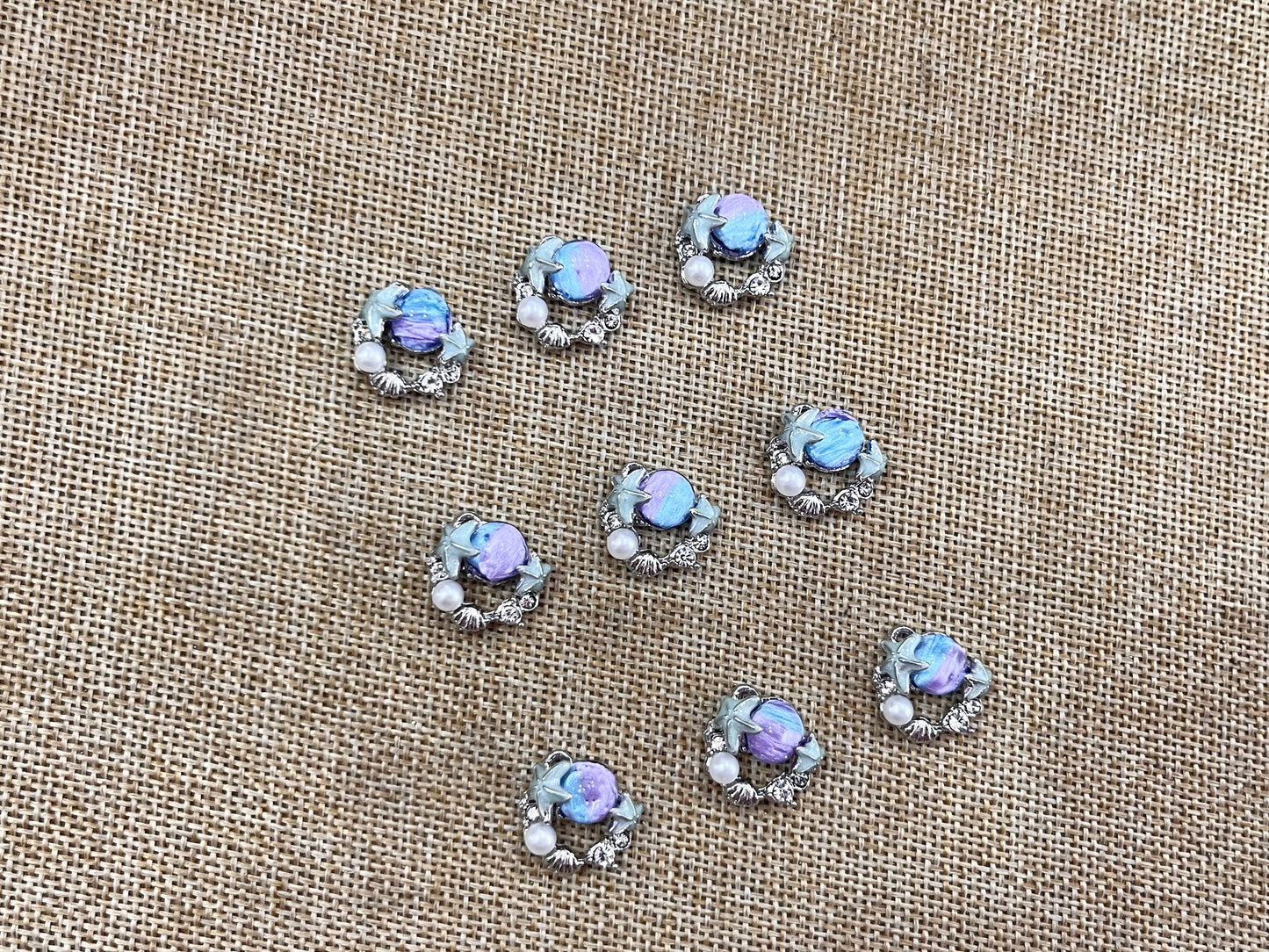 Luxury Charms (AGWS167) (15 mm) (5 Pcs)