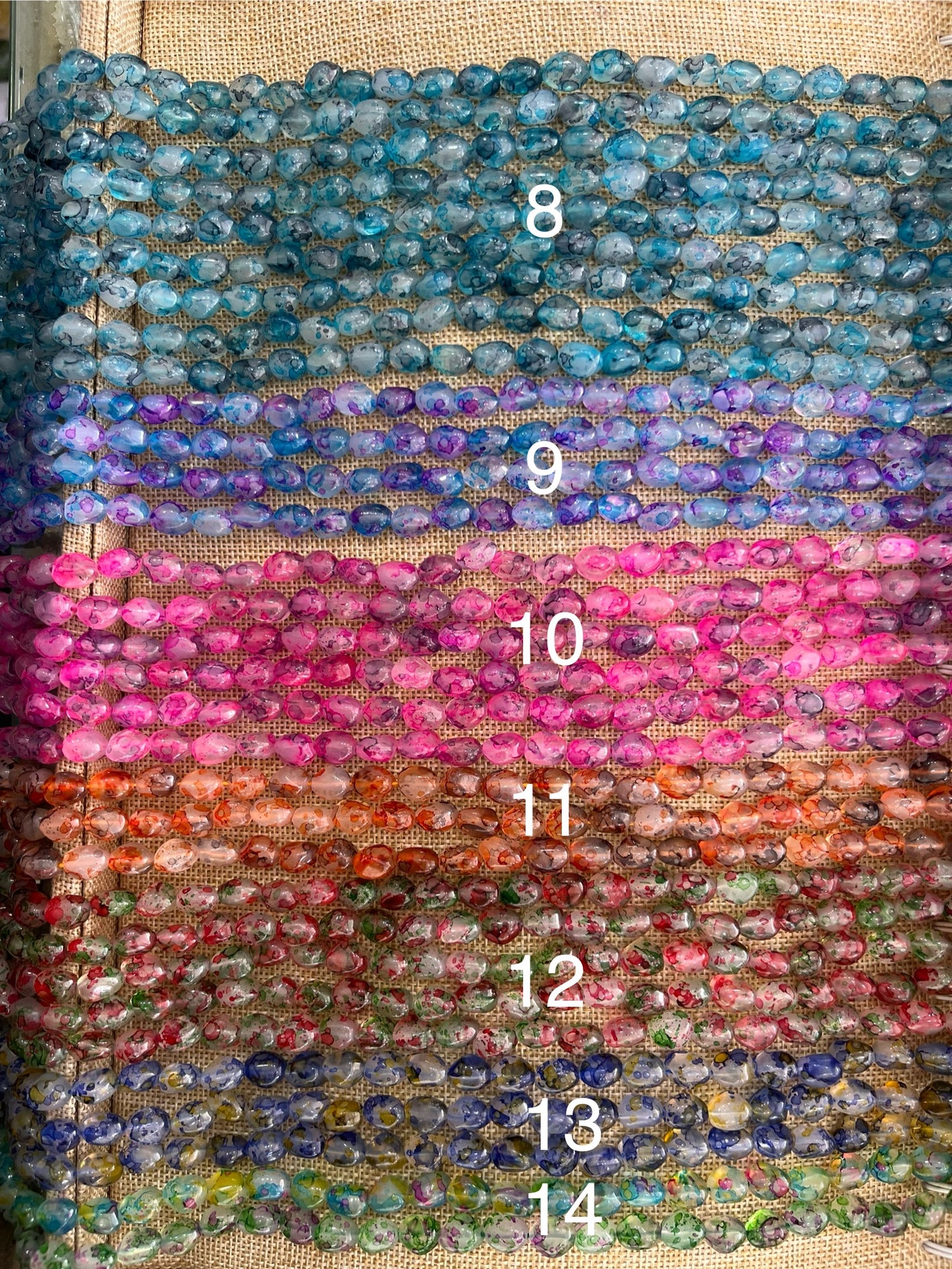 Printed Tumbel Beads